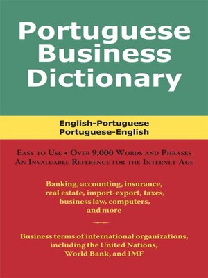 cover image of Portuguese Business Dictionary